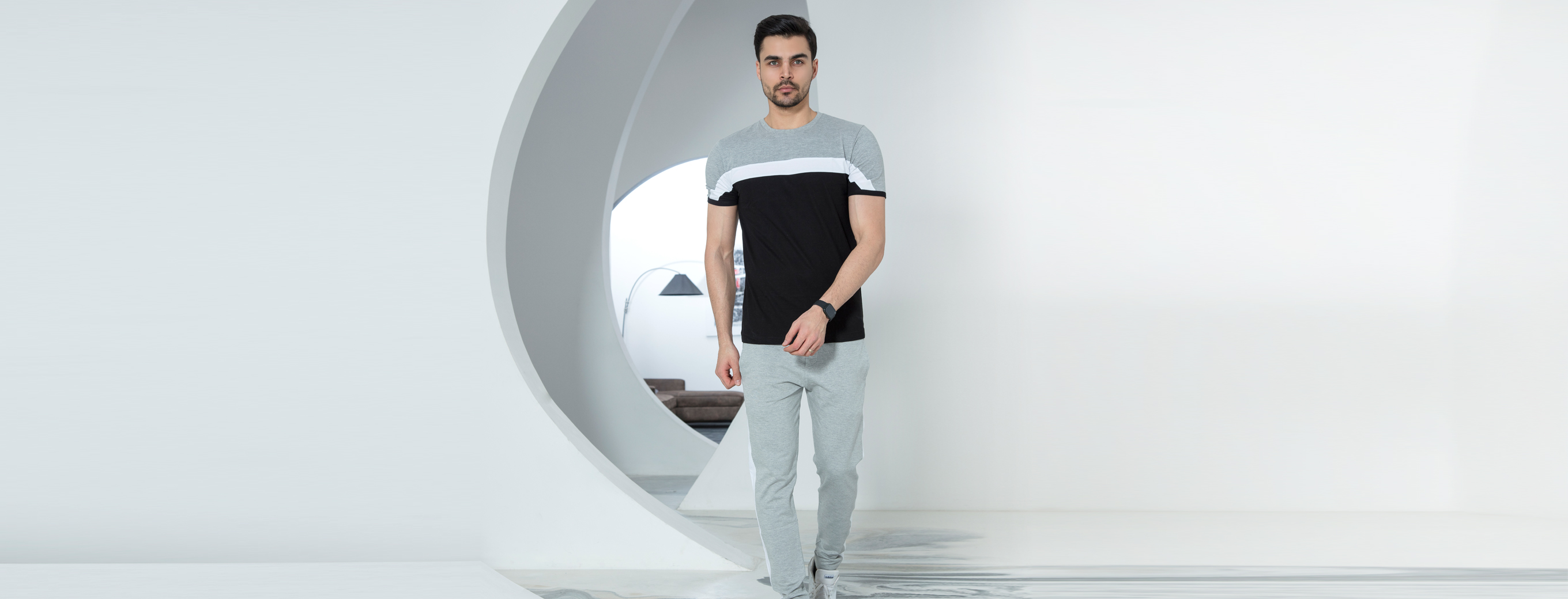 ست تیشرت و شلوار مردانه کد 6250