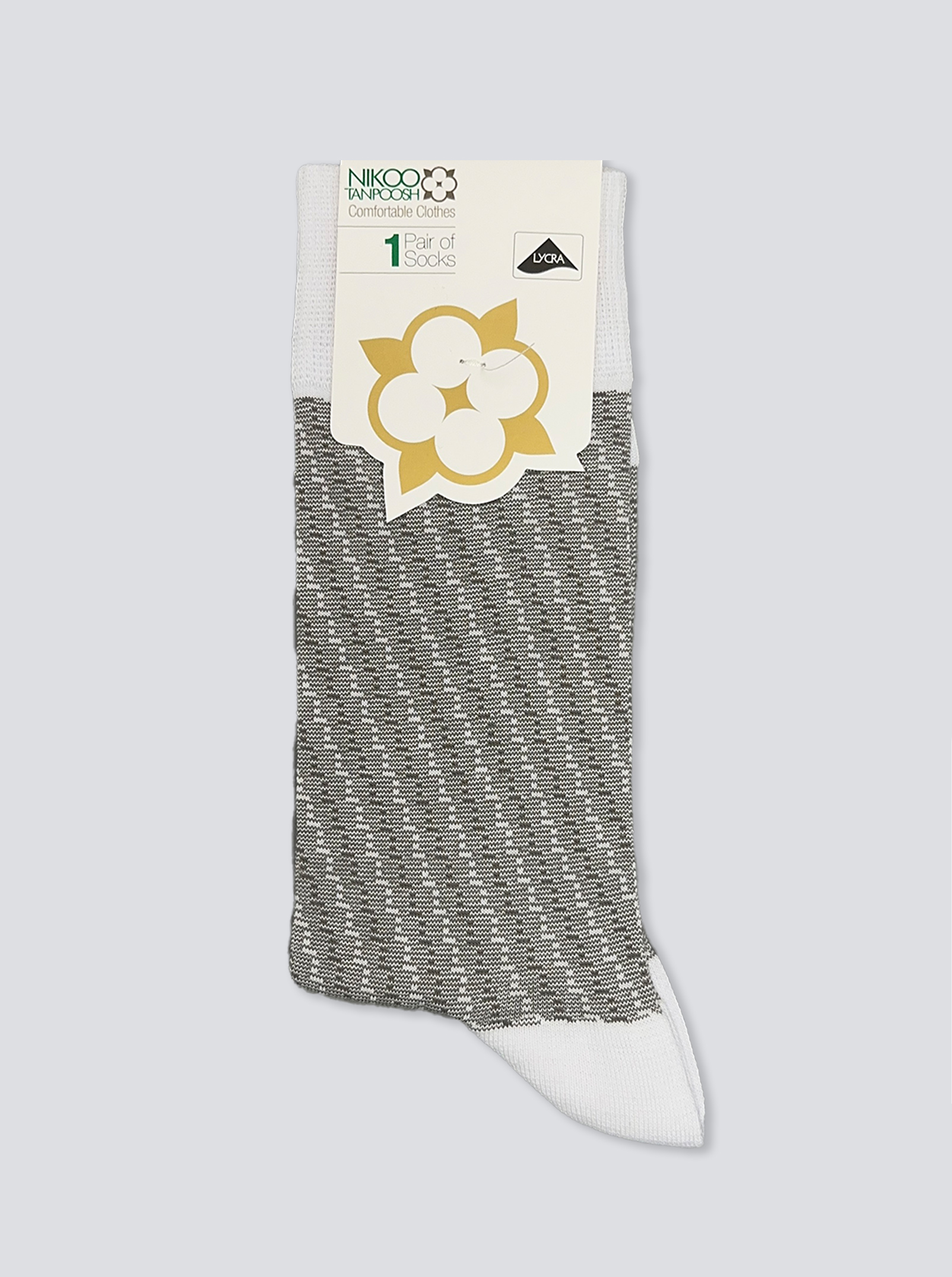 جوراب مردانه کارت طلایی ساقدار(طرح 016)