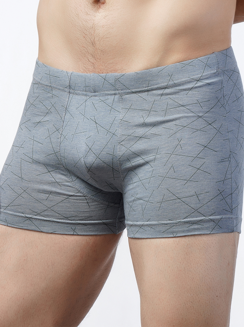 شورت پادار کمر کش تخت لیفه ای چاپ خطی  _بسته2 عددی