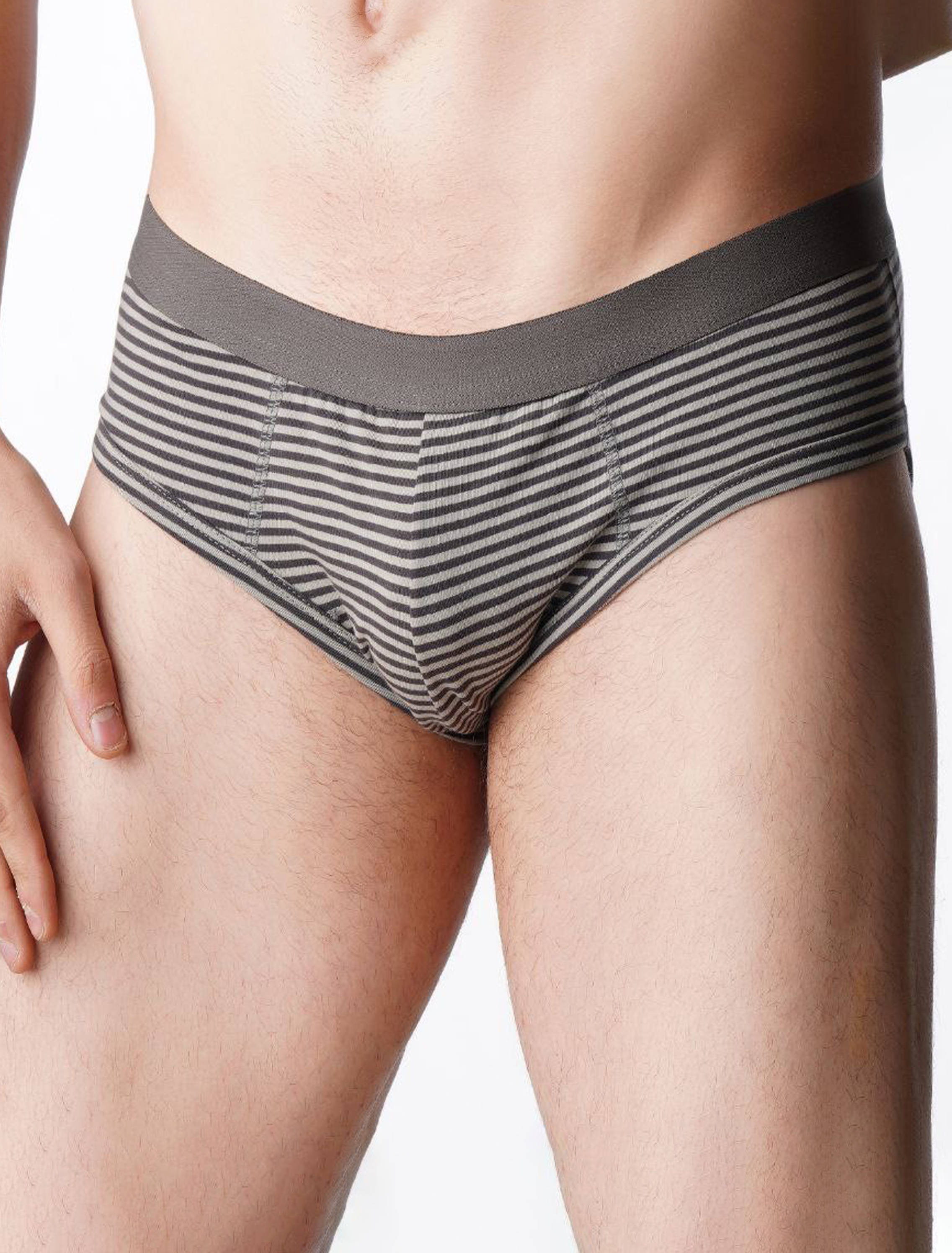 شورت اسلیپ مردانه کمرکش اسپرت راه راه - بسته 2 عددی