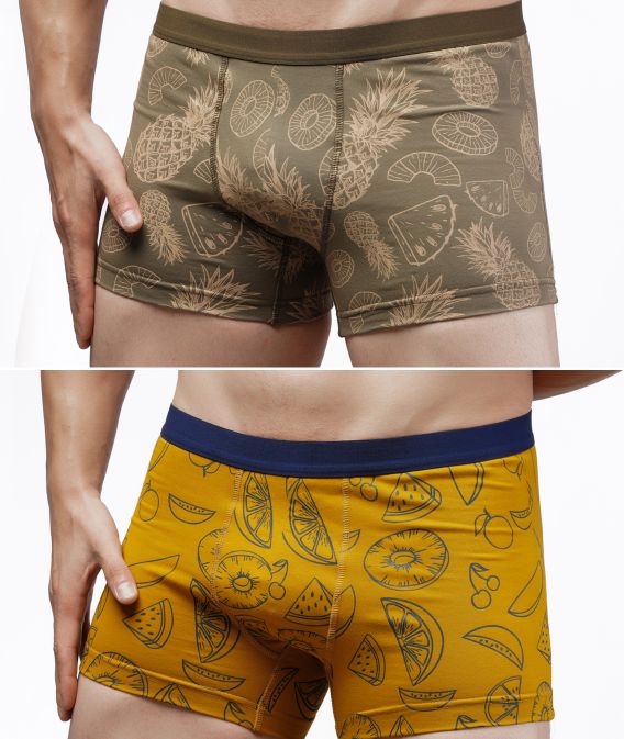 شورت پادار مردانه کمرکش اسپرت طرح H2