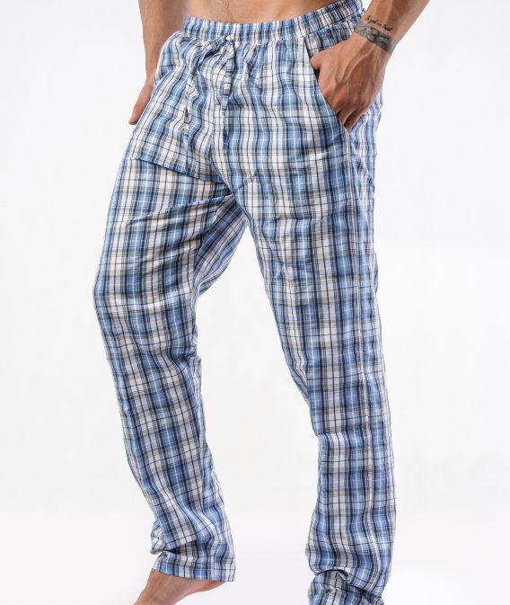 شلوارمردانه چهارخونه تترون مربع