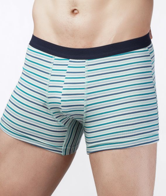 شورت پادار مردانه کمرکش اسپرت راه راه رنگی _ بسته بندی 2 عددی