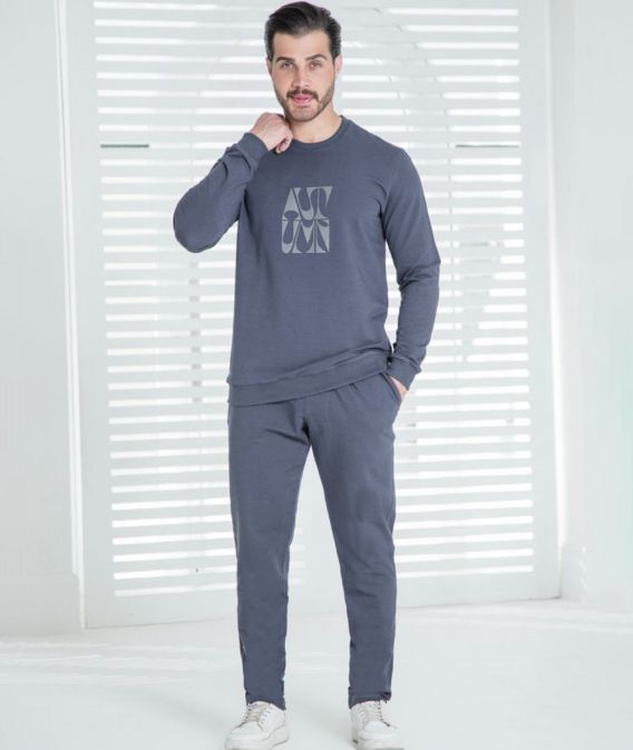 ست مردانه بلوز و شلوار چاپ برجسته