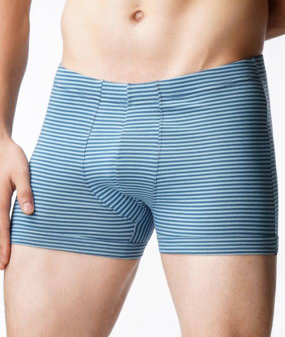 شورت پادار کمر کش تخت لیفه ای راه راه رنگی  _بسته2 عددی