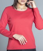 بلوز زنانه آستین بلند دورو فانریپ رنگی