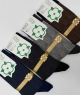 جوراب مردانه ساقدار بامبو طرح  8017K 1