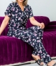 ست زنانه کت و پیژامه طرحدار گلدار 2